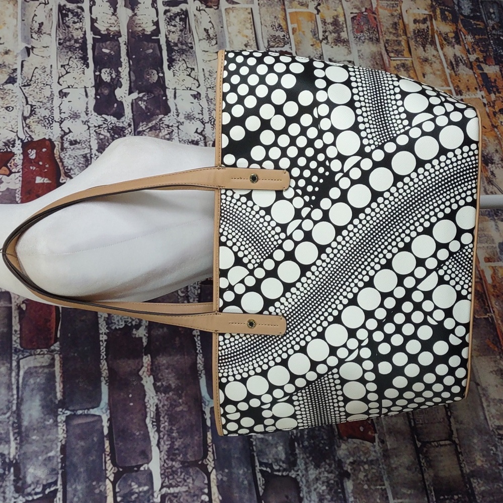 Kate Landry Textured PVC Tote Bag